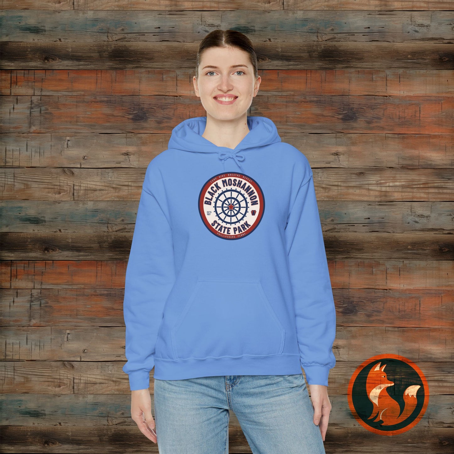 Black Moshannon State Park Hoodie, Cozy Sweatshirt for Outdoor Lovers, Perfect for Camping, Travel, Gifts, Nature Lovers