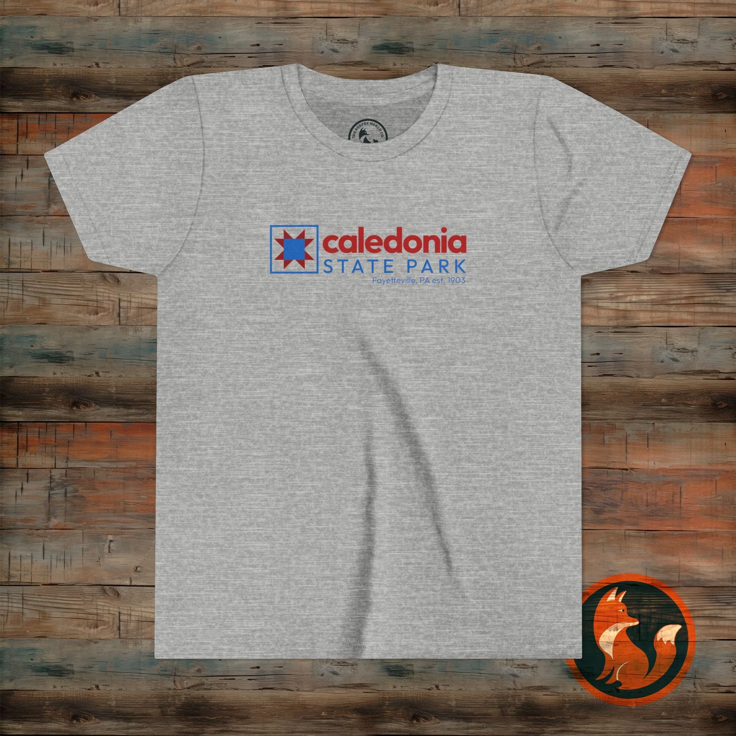 Caledonia State Park Youth Short Sleeve Tee - Fun, Nature-Inspired T-Shirt for Kids, Ideal for Summer Outings, Family Trips, Outdoor [...]