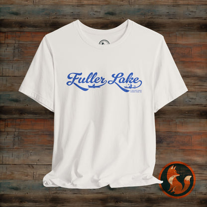 Lake Vibes Unisex T-Shirt - Fuller Lake Graphic Tee, Summer Apparel, Outdoorsy Gift, Lake Lover Shirt, Casual Comfort Wear