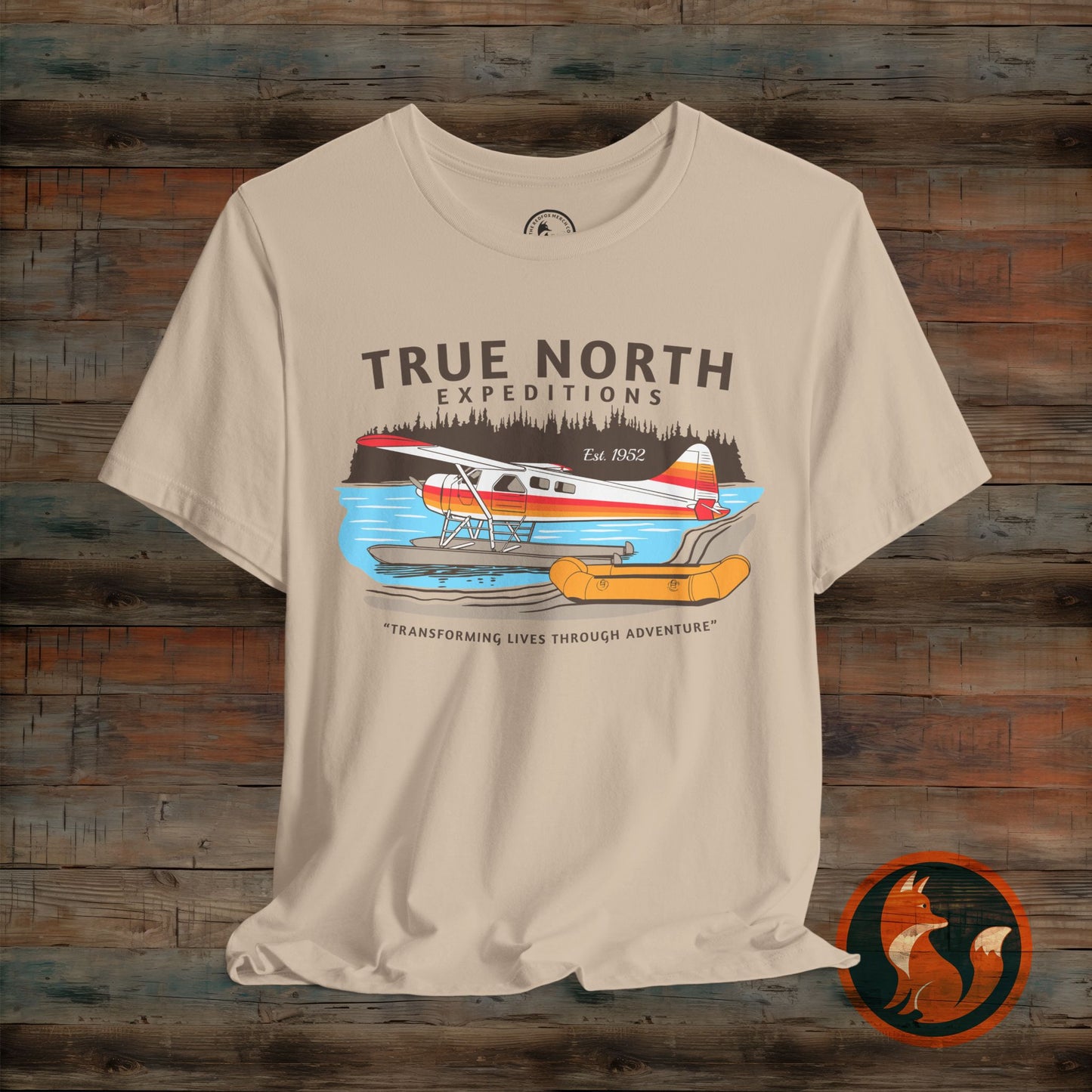 Adventure-Inspired Unisex Tee: True North Expeditions, Outdoor Shirt, Travel Apparel, Water Sports T-Shirt, Gift for Adventurers, [...]