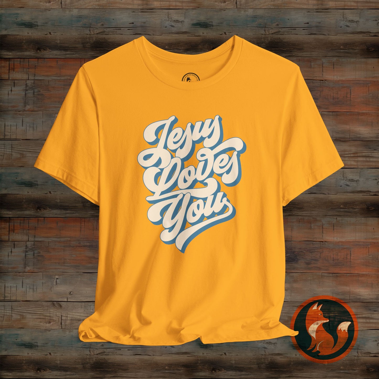 Jesus Loves You Unisex Tee, Inspirational T-Shirt, Faith-Based Apparel, Gift for Christians, Casual Everyday Wear