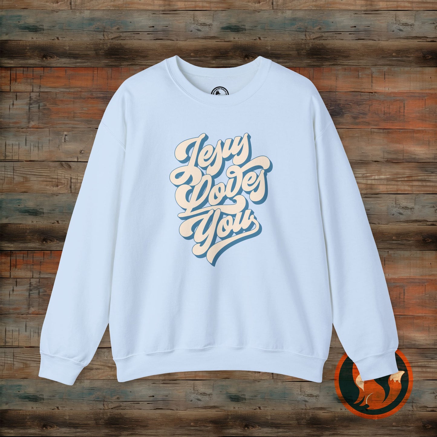 Jesus Loves You Sweatshirt: Unisex Love Design, Cozy Gift for Friends, Family, Valentine's Day, Birthday, Everyday Wear