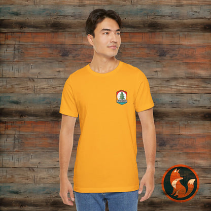 Black Hills Adventure Unisex Tee – Nature Lover's Shirt, Outdoor Exploration, Summer Vibes, Hiking Apparel, Gift for Nature Enthusiasts