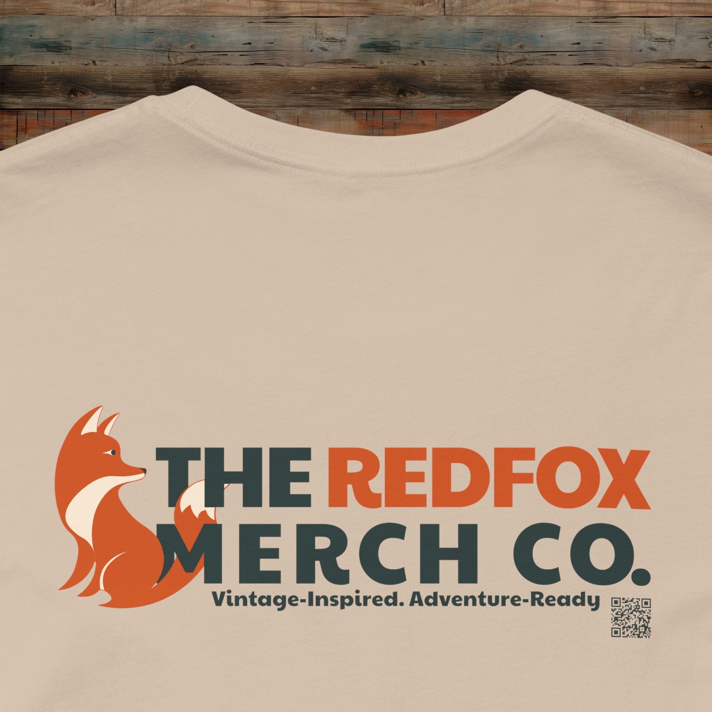 RedFox Merch Co, Casual Wear, Gift for Animal Lovers, Unique T-Shirt, Everyday Comfort, Perfect for Any Occasion