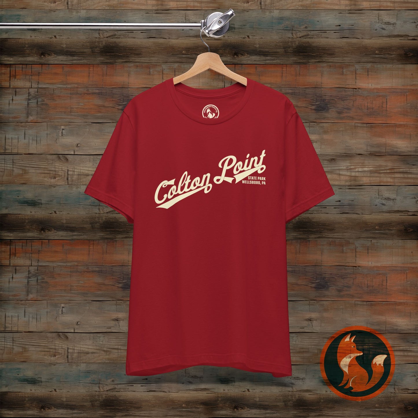 Colton Point Graphic Short Sleeve Tee, Casual Cotton Tee, Unisex T-Shirt, Trendy Summer Shirt, Gift for Travelers, Everyday Wear
