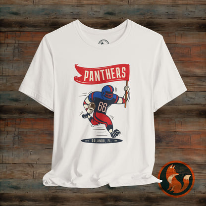 Orlando Panthers CoFL Unisex Jersey Tee, Sporty T-Shirt, Game Day Apparel, Football Fan Shirt, Athletic Wear, Casual Comfort