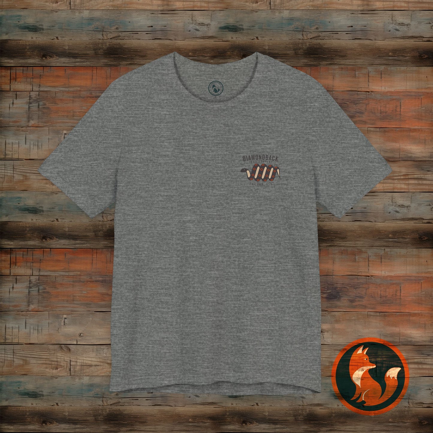 Diamondback Trail Company Tee - Unisex Short Sleeve Shirt, Nature Lover Apparel, Outdoor Adventure Top, Gift for Hikers, Eco-Friendly [...]