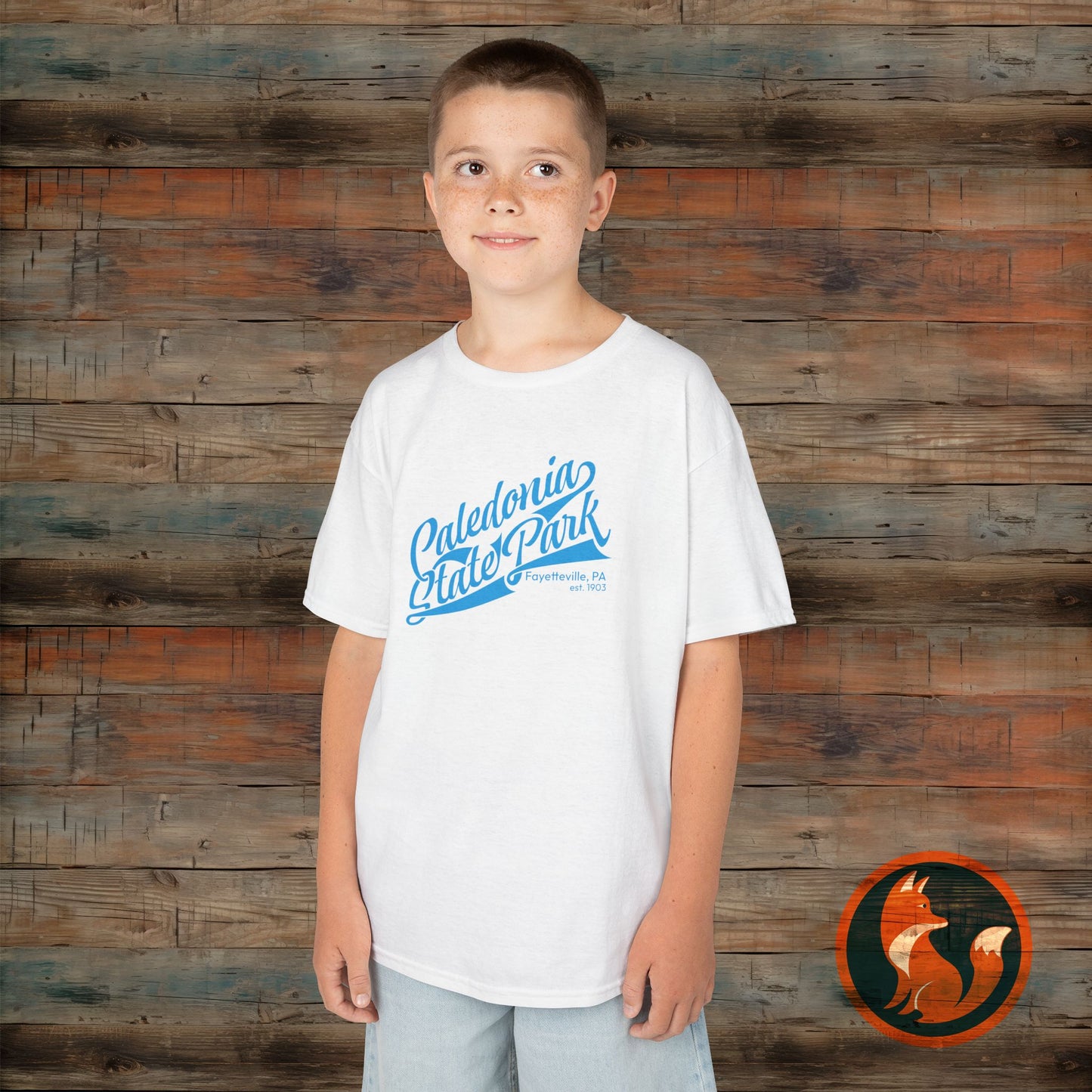 Caledonia State Park Kids T-Shirt, Fun Family Tee, Outdoor Adventure Clothing, Nature Lover Gift, Playful Kids Apparel