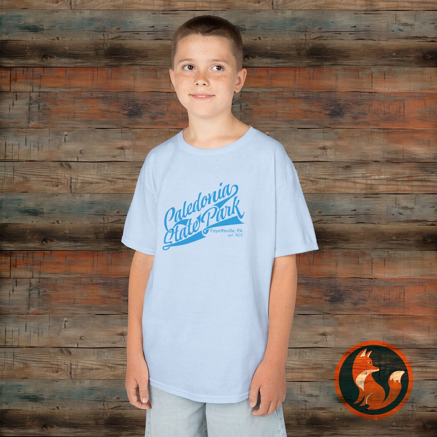 Caledonia State Park Kids T-Shirt, Fun Family Tee, Outdoor Adventure Clothing, Nature Lover Gift, Playful Kids Apparel