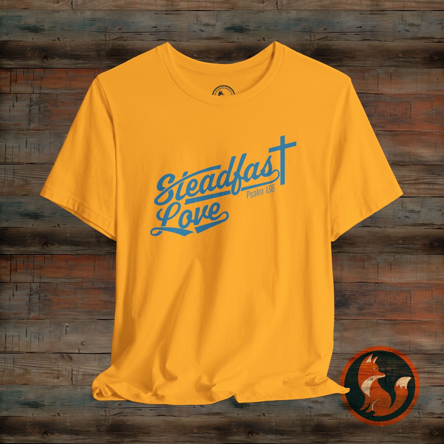 Steadfast Love Unisex Tee, Casual T-Shirt for Everyday Wear, Gift for Friends, Birthday, Love-themed Shirt, Positive Vibes Tee