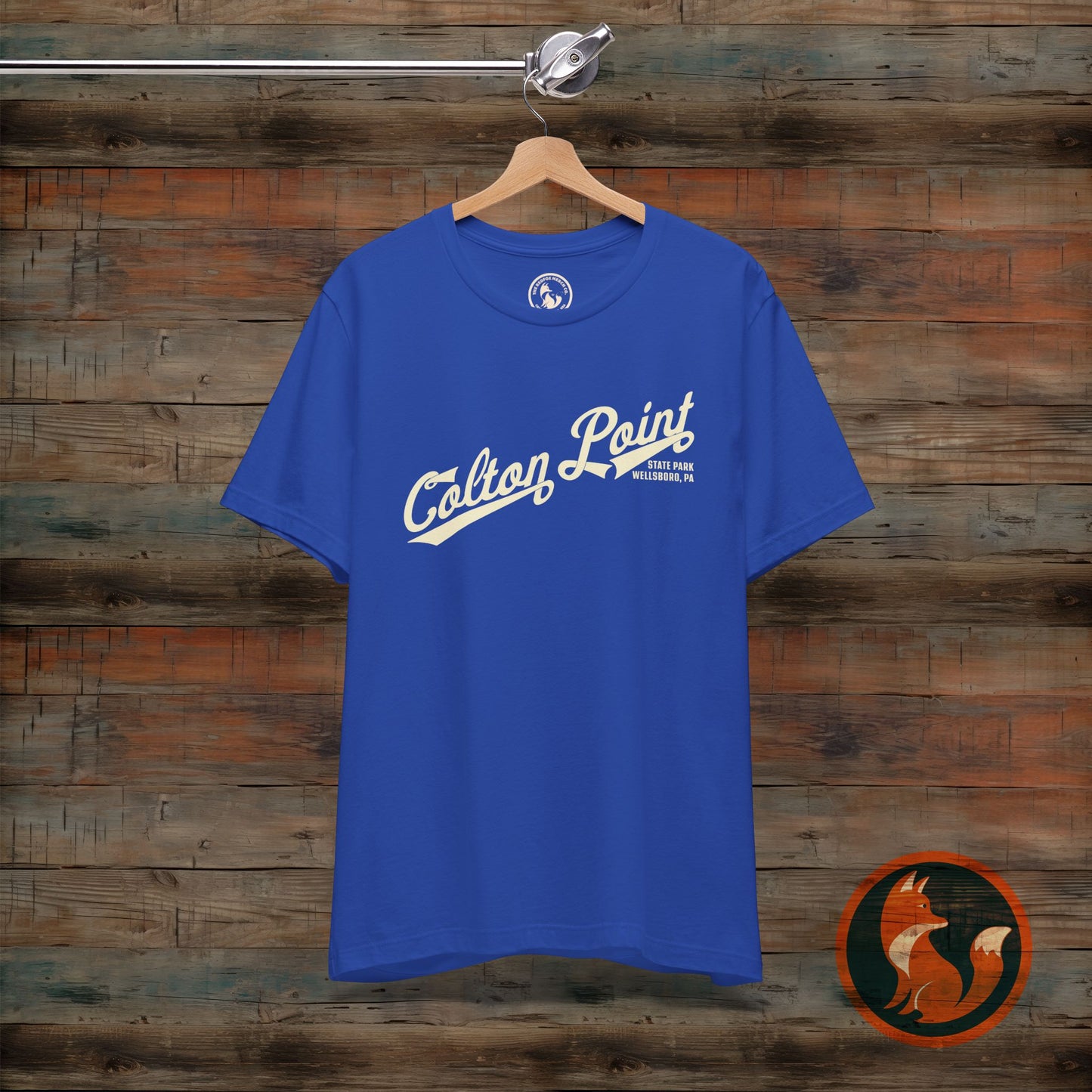 Colton Point Graphic Short Sleeve Tee, Casual Cotton Tee, Unisex T-Shirt, Trendy Summer Shirt, Gift for Travelers, Everyday Wear