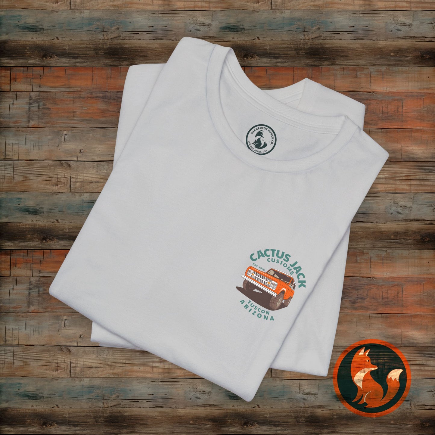 Cactus Jack Vintage Tee, Unisex Short Sleeve Shirt, Retro Graphic Tee, Car Enthusiast Gift, Casual Streetwear, Arizona Pride