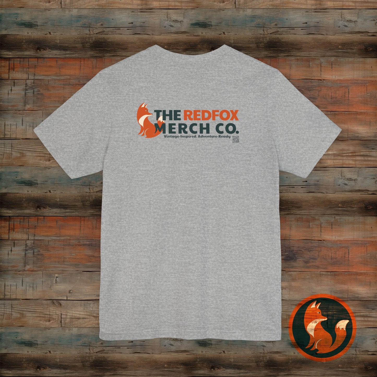 RedFox Merch Co, Casual Wear, Gift for Animal Lovers, Unique T-Shirt, Everyday Comfort, Perfect for Any Occasion