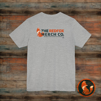 RedFox Merch Co, Casual Wear, Gift for Animal Lovers, Unique T-Shirt, Everyday Comfort, Perfect for Any Occasion