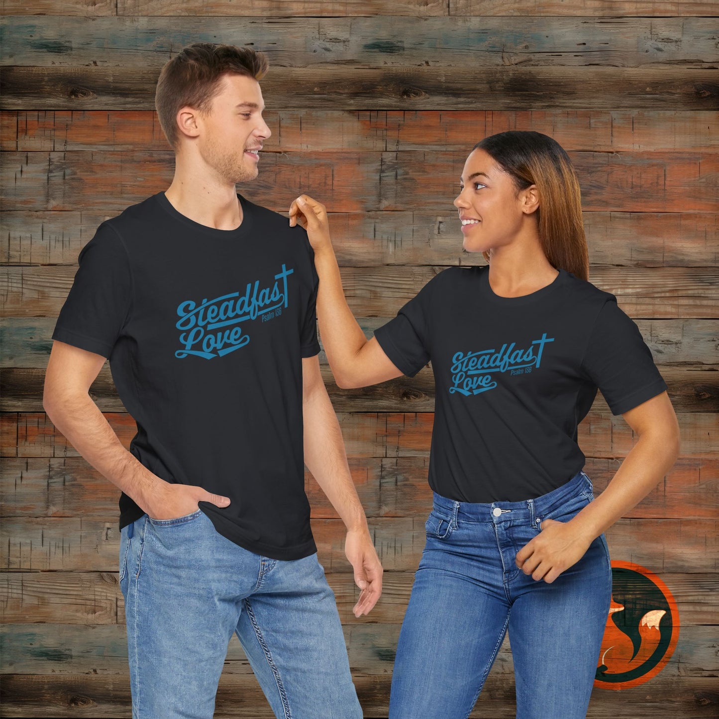 Steadfast Love Unisex Tee, Casual T-Shirt for Everyday Wear, Gift for Friends, Birthday, Love-themed Shirt, Positive Vibes Tee