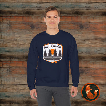 Driftwood Outfitters Crewneck Sweatshirt - Cozy Unisex Pullover for Outdoor Lovers, Perfect for Camping, Hiking, or Casual Wear, [...]