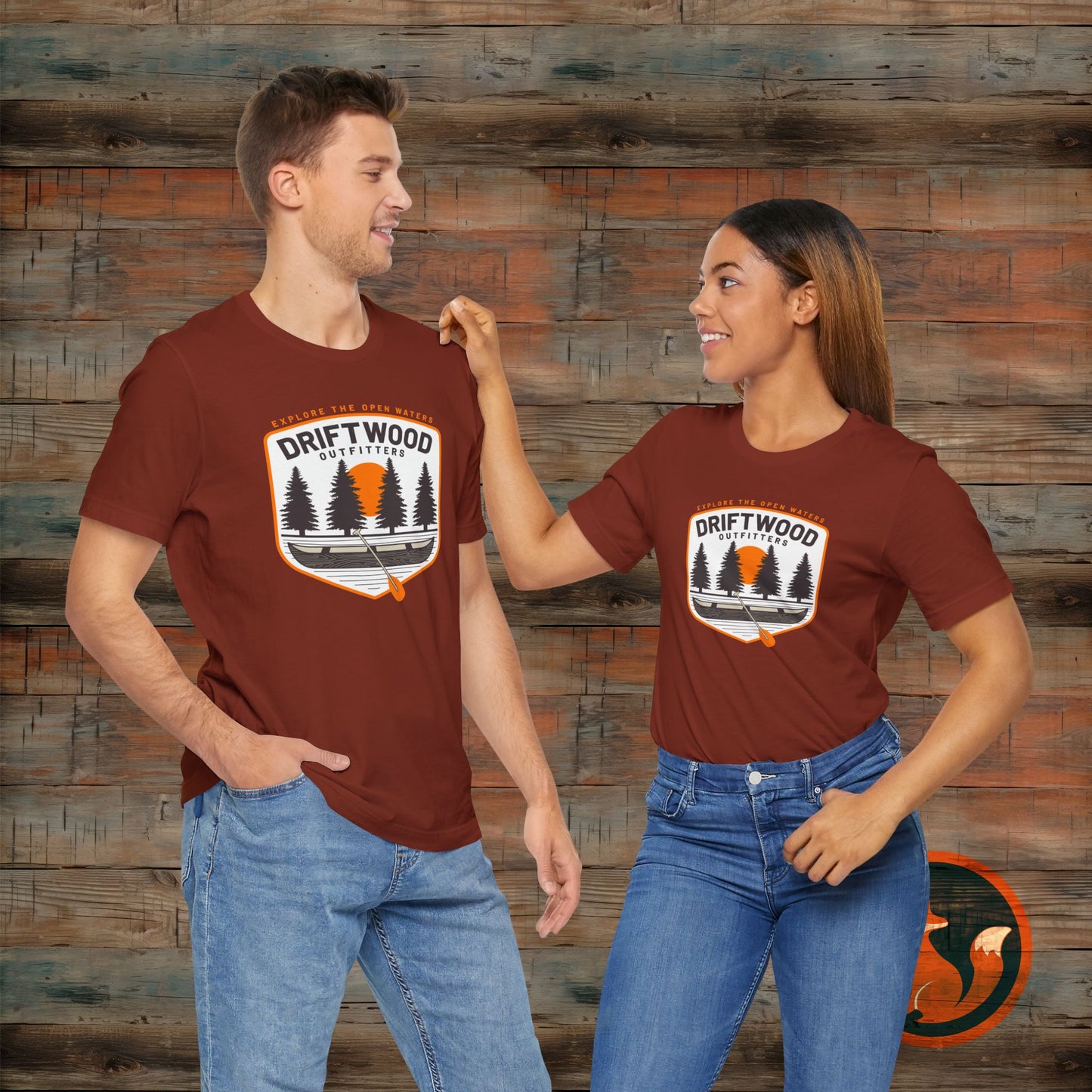 Driftwood Outfitters Unisex Tee, Adventure Shirt, Nature Lover Gift, Camping Apparel, Casual Wear, Perfect all Year