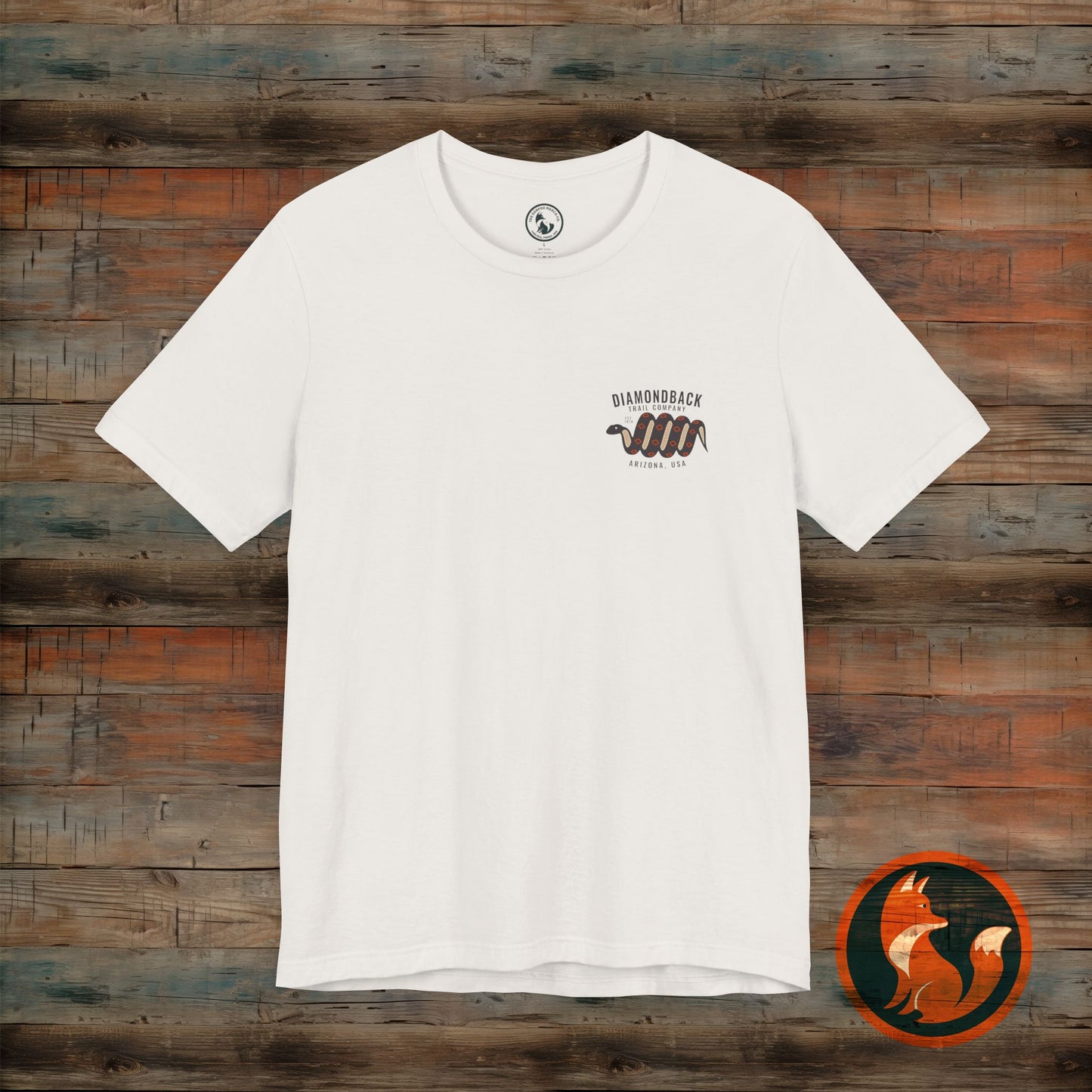 Diamondback Trail Company Tee - Unisex Short Sleeve Shirt, Nature Lover Apparel, Outdoor Adventure Top, Gift for Hikers, Eco-Friendly [...]