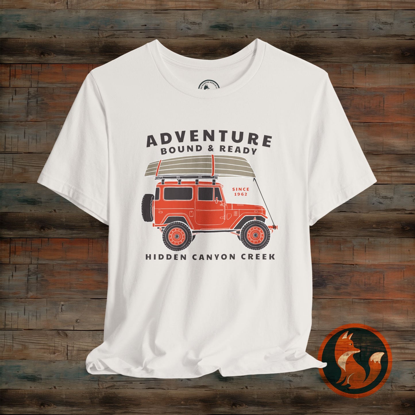 Adventure Bound & Ready Tee, Unisex T-Shirt, Outdoor Apparel, Camping Gift, Travel Shirt, Adventure Lover's Top