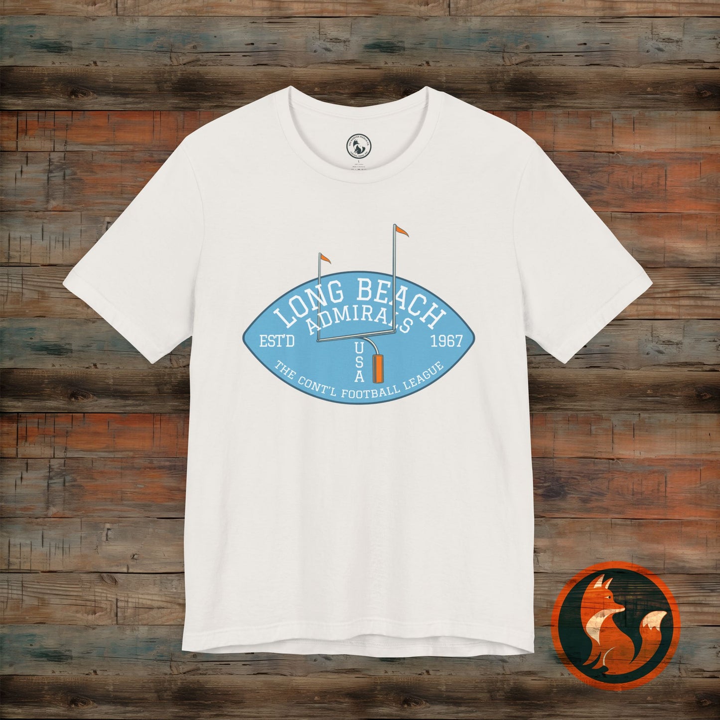 Retro Long Beach Football Tee, Unisex T-Shirt, Casual Wear, Sports Apparel, Gift for Football Lovers, Vintage Style