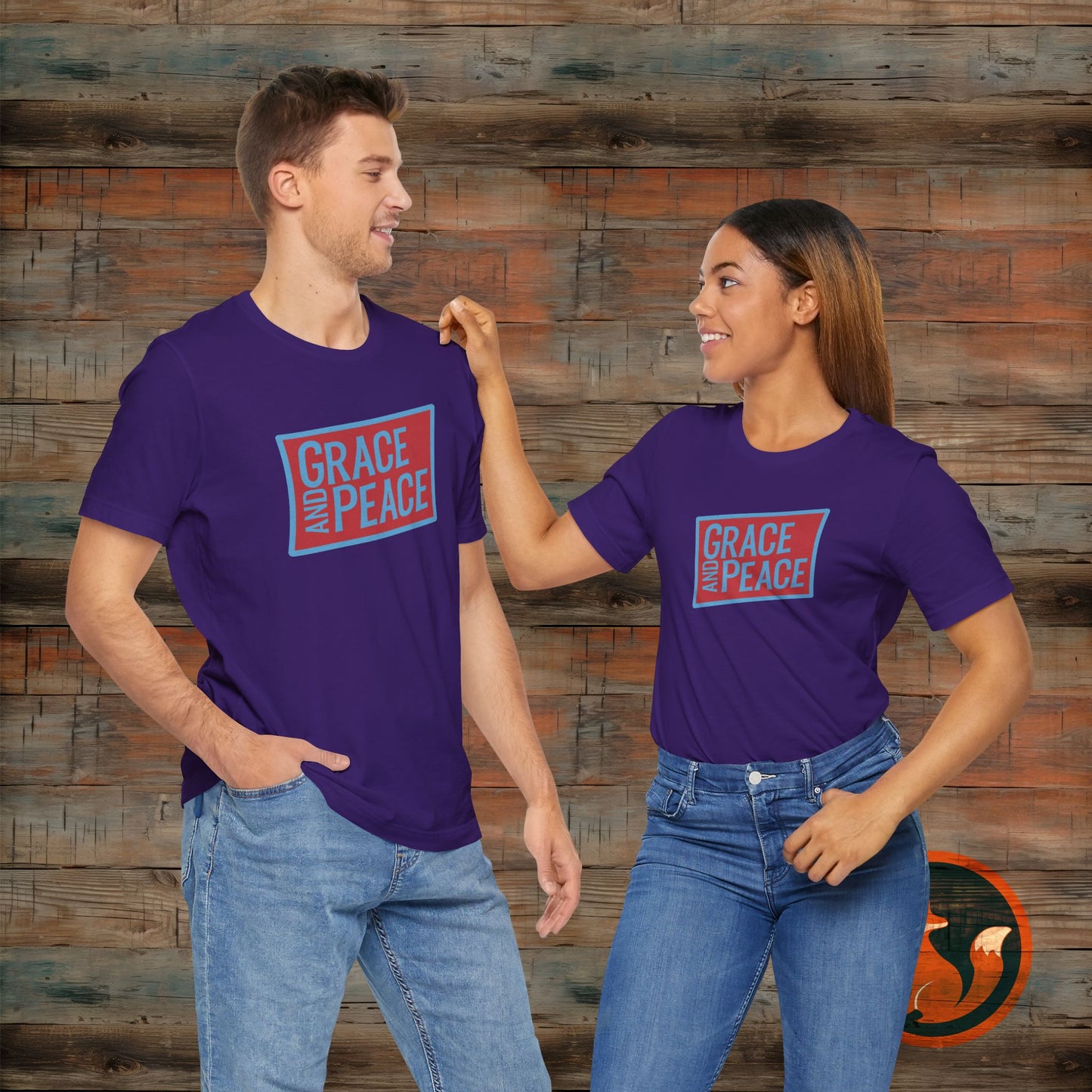 Grace and Peace Unisex Tee, Casual Wear, Everyday Style, Spiritual Gift, Faith-Based Fashion, Comfortable T-Shirt, Thoughtful Present