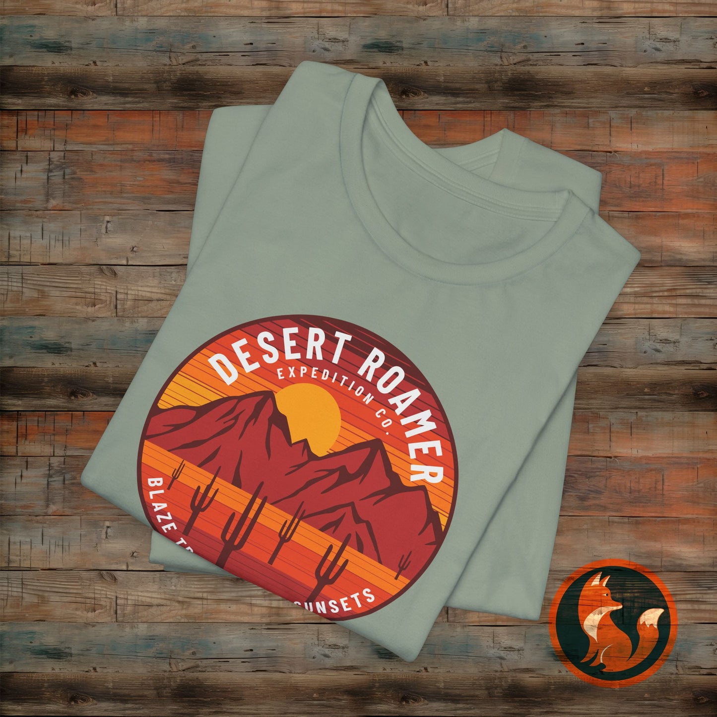 Desert Roamer Tee - Unisex Jersey Short Sleeve Shirt, Hiking Gift, Adventure Apparel, Travel T-Shirt, Outdoorsy Style