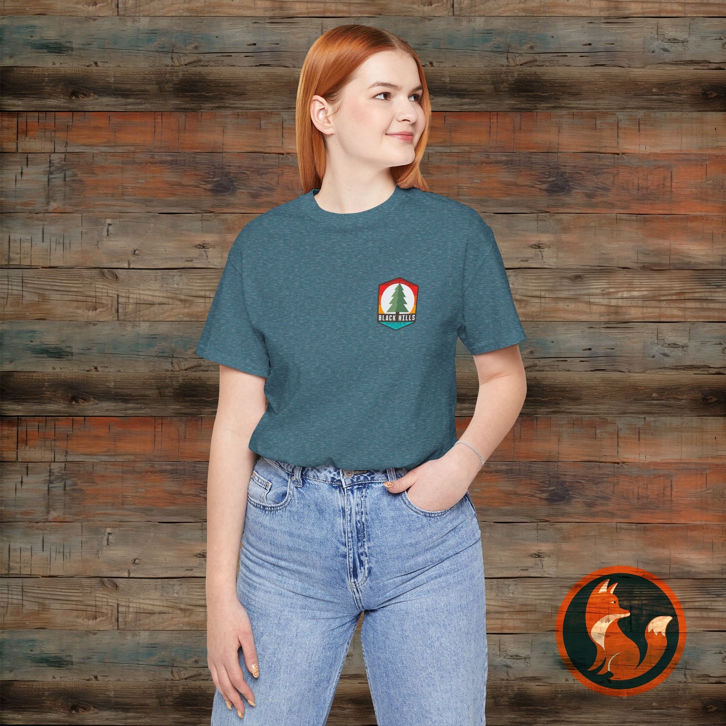 Black Hills Adventure Unisex Tee – Nature Lover's Shirt, Outdoor Exploration, Summer Vibes, Hiking Apparel, Gift for Nature Enthusiasts
