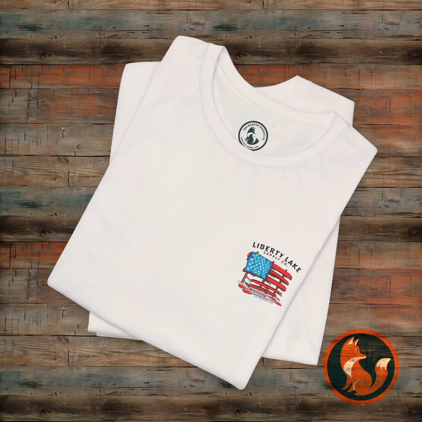 Patriotic Graphic Tee - Unisex Jersey Short Sleeve T-Shirt, 4th of July Outfit, Americana Apparel, Casual Style