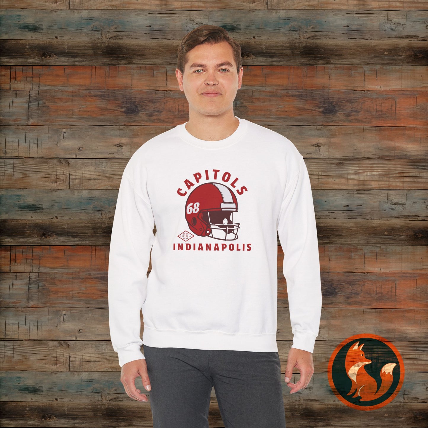 Vintage Football Crewneck Sweatshirt, Retro Sports Sweatshirt, Classic Athletic Apparel, Cozy Gifts for Fans, Game Day Style