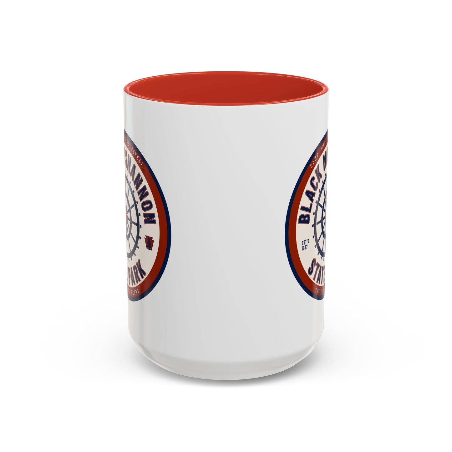 Accent Coffee Mug with Black Moshannion State Park Design - Perfect for Nature Lovers, Hiking Gifts, Outdoor Adventures, Unique Coffee [...]