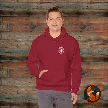 Faith-Inspired Hooded Sweatshirt - Follow Jesus Design, Unisex Cozy Pullover, Christian Apparel, Perfect Gift for Believers, Ideal for [...]