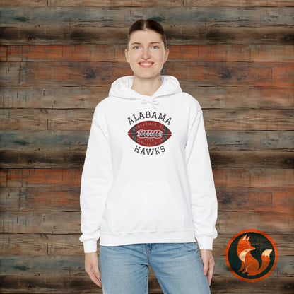 Alabama Hawks Football Sweatshirt, Unisex Casual Hoodie, Team Spirit Gear, Perfect for Game Days, Comfortable All-Season Wear