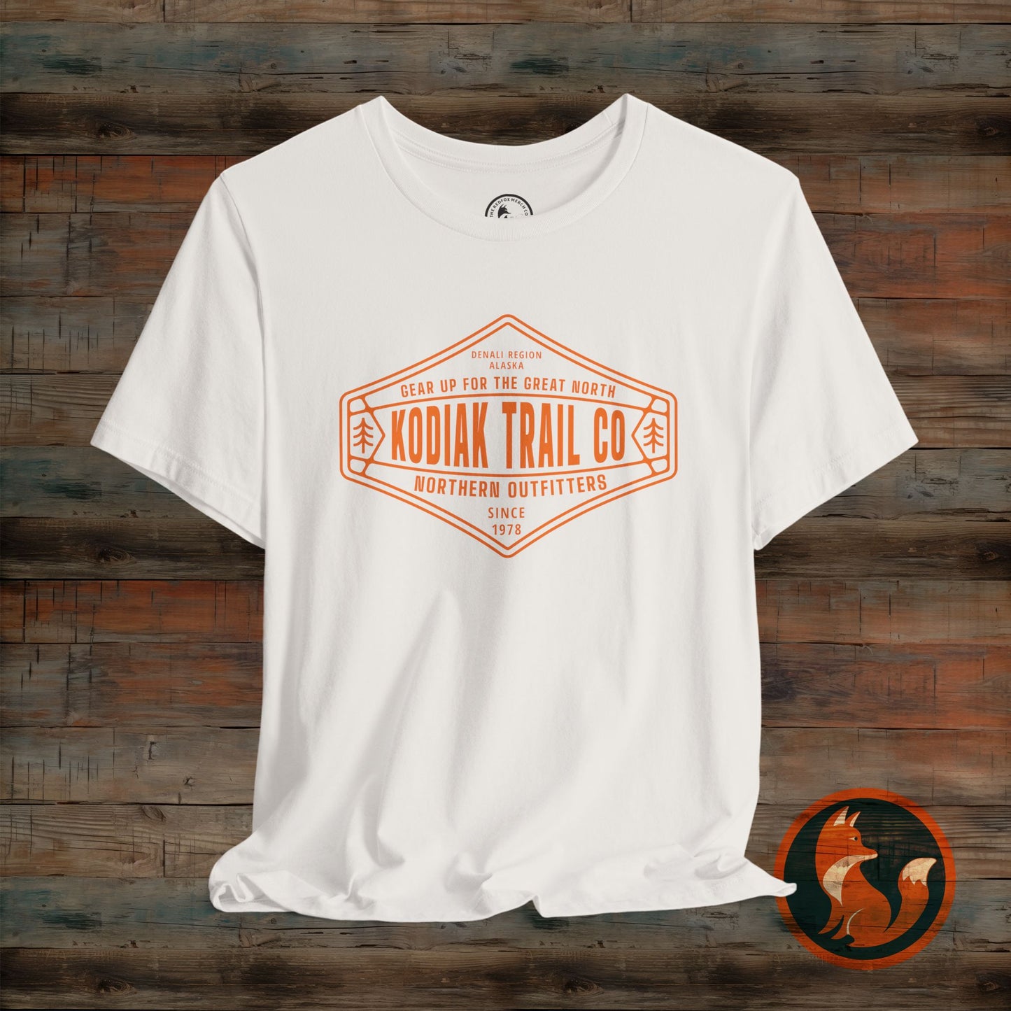 Rustic Outdoor Adventure Tee, Hiking Shirt, Vintage Style T-Shirt, Kodiak Trail Co Shirt, Great Outdoors Apparel