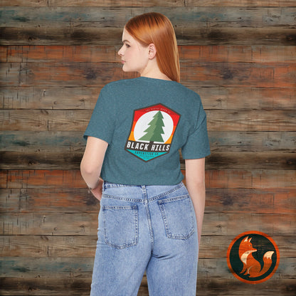 Black Hills Adventure Unisex Tee – Nature Lover's Shirt, Outdoor Exploration, Summer Vibes, Hiking Apparel, Gift for Nature Enthusiasts
