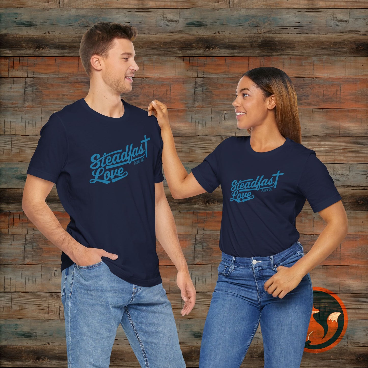Steadfast Love Unisex Tee, Casual T-Shirt for Everyday Wear, Gift for Friends, Birthday, Love-themed Shirt, Positive Vibes Tee