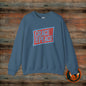 Unisex Crewneck Sweatshirt - Grace and Peace, Cozy Gift, Inspirational Apparel, Fall Fashion, Everyday Wear, Relaxed Style