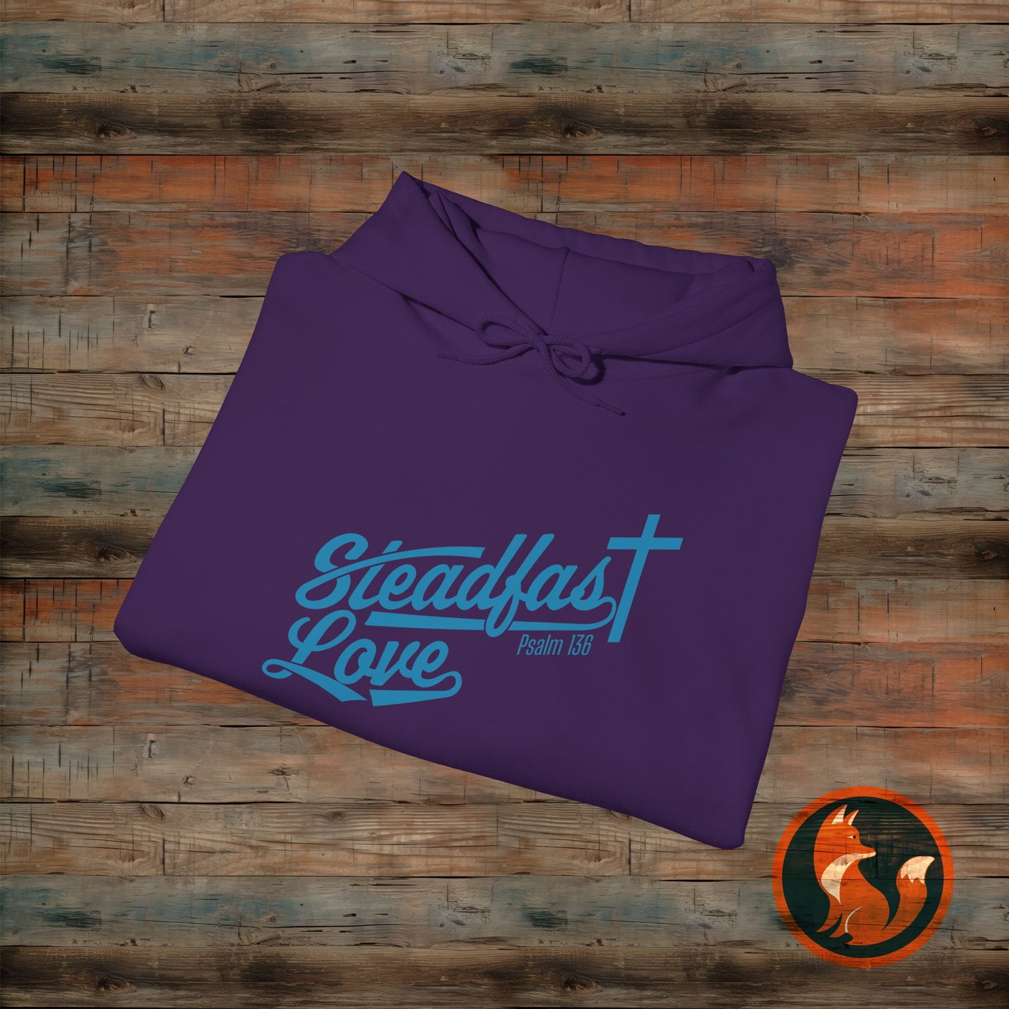 Steadfast Love Hoodie, Cozy Unisex Sweatshirt for Relaxed Vibes, Perfect Gift for Friends and Family, Ideal for Casual Wear, [...]