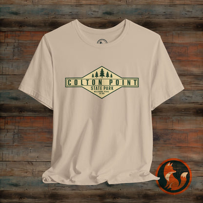 Colton Point State Park Tee, Eco-Friendly Nature Shirt, Unisex Outdoor Apparel, Perfect Gift for Hikers and Campers