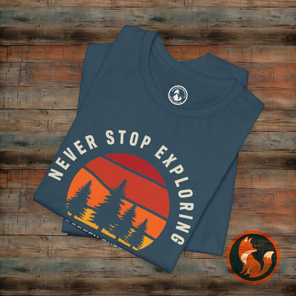 Adventure-Inspired Unisex Jersey Tee - Perfect for Explorers, Travel Lovers, Outdoor Enthusiasts, Vacation Wear, Gift for Nature Lovers