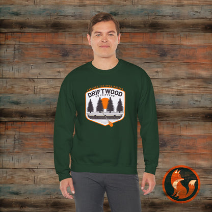 Driftwood Outfitters Crewneck Sweatshirt - Cozy Unisex Pullover for Outdoor Lovers, Perfect for Camping, Hiking, or Casual Wear, [...]