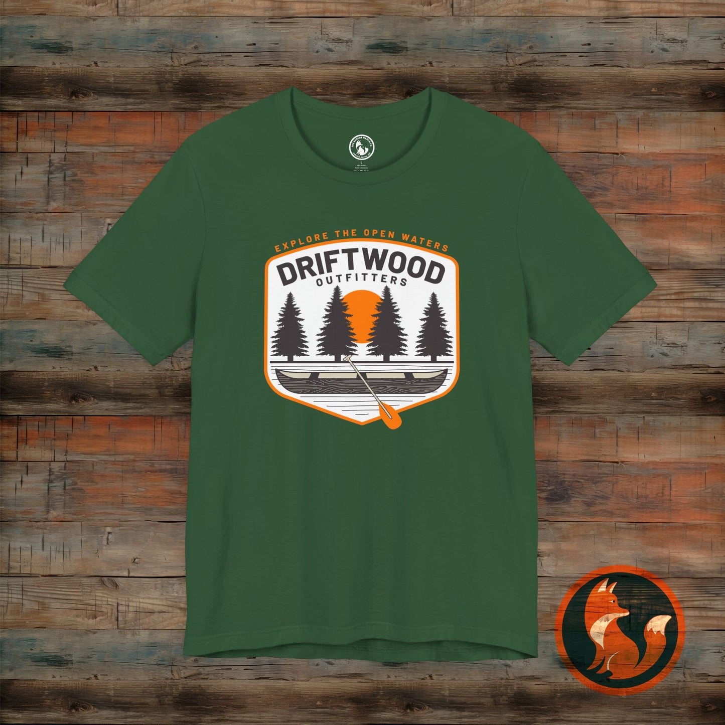 Driftwood Outfitters Unisex Tee, Adventure Shirt, Nature Lover Gift, Camping Apparel, Casual Wear, Perfect all Year