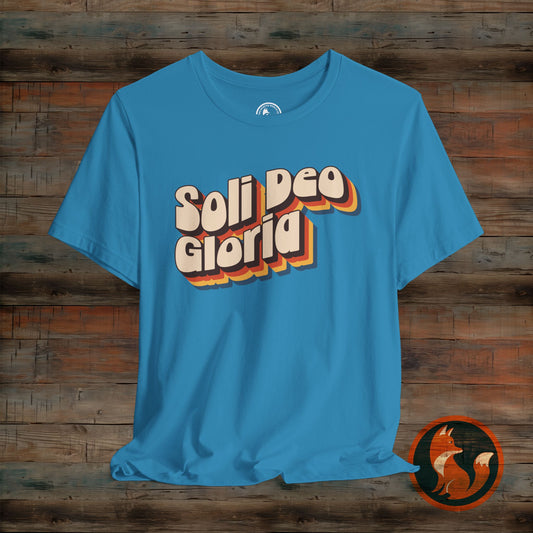 Soli Deo Gloria(Glory to God Alone) Unisex T-Shirt, Retro Graphic Tee, Casual Everyday Wear, Religious Inspiration Shirt, Gift for Believers, Faith-Based [...]