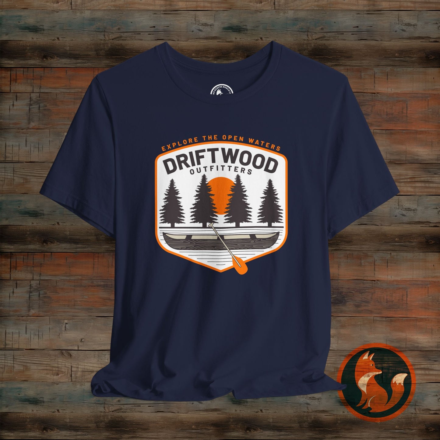Driftwood Outfitters Unisex Tee, Adventure Shirt, Nature Lover Gift, Camping Apparel, Casual Wear, Perfect all Year