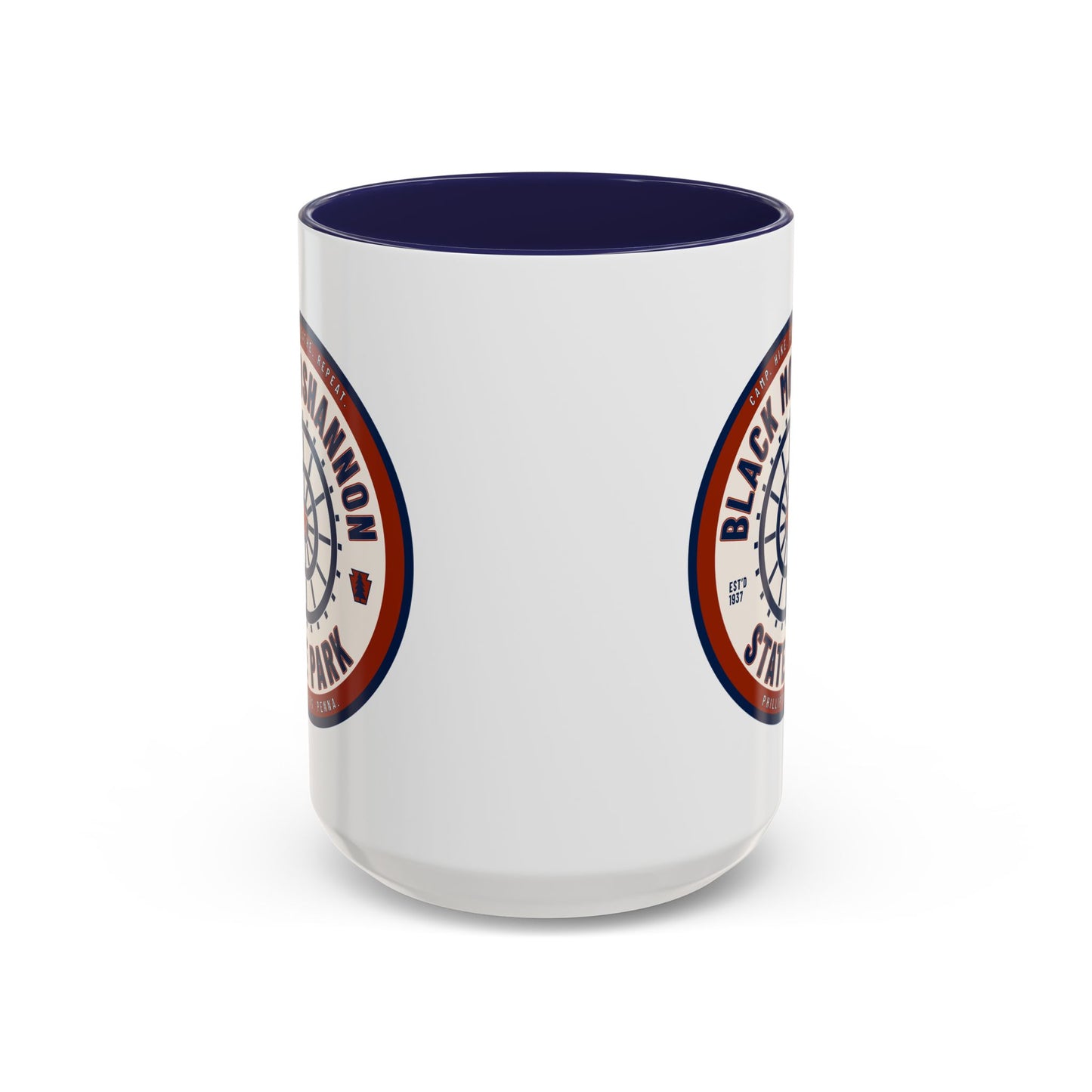 Accent Coffee Mug with Black Moshannion State Park Design - Perfect for Nature Lovers, Hiking Gifts, Outdoor Adventures, Unique Coffee [...]