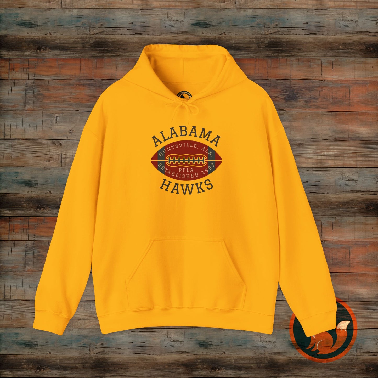 Alabama Hawks Football Sweatshirt, Unisex Casual Hoodie, Team Spirit Gear, Perfect for Game Days, Comfortable All-Season Wear