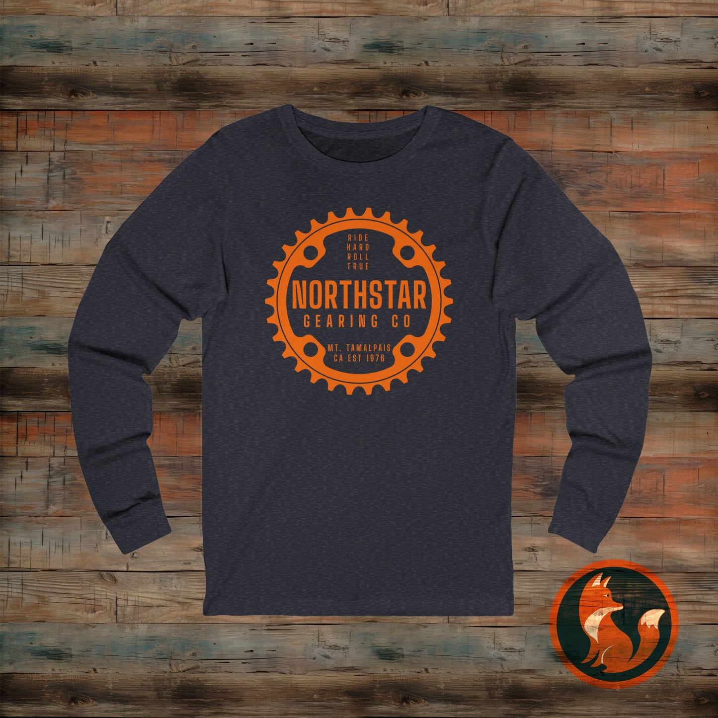 Unisex Jersey Long Sleeve Tee, Cozy Casual Top, Stylish Mountain Biking Apparel, Gift for Mountain Bikers, Outdoor Adventure Shirt
