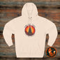 Adventure-Inspired Fleece Hoodie with Retro Design, Cozy Layer for Nature Lovers, Perfect for Hiking, Camping, Travel, Gifts
