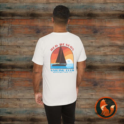 Sailing Club Tee, Nautical Beach Shirt, Summer Vibes T-Shirt, Ocean Lover Gift, Cruise Outing Apparel
