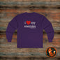 I Love My Enemies Long Sleeve Tee, Christian Gift, Quote Shirt, Inspirational Apparel, Religious Isaiah 54: 10