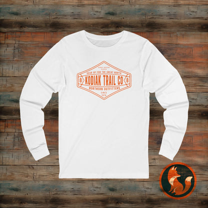 Kodiak Trail Co Long Sleeve Tee | Adventure Gear, Unisex Outdoor Shirt, Camping Outfit, Gift for Adventurers, Hiking Apparel
